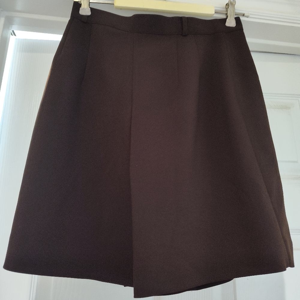 Vtg Paolo Gucci Skirt Brn - Picture 12 of 13